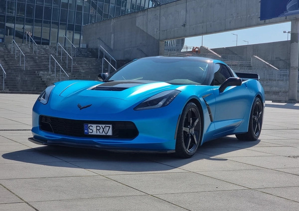 Chevrolet Corvette cena 232000 przebieg: 39000, rok produkcji 2015 z Gliwice małe 172